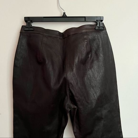 Nigel Preston & Knight Leather Chocolate Brown Pants - Picture 4 of 9